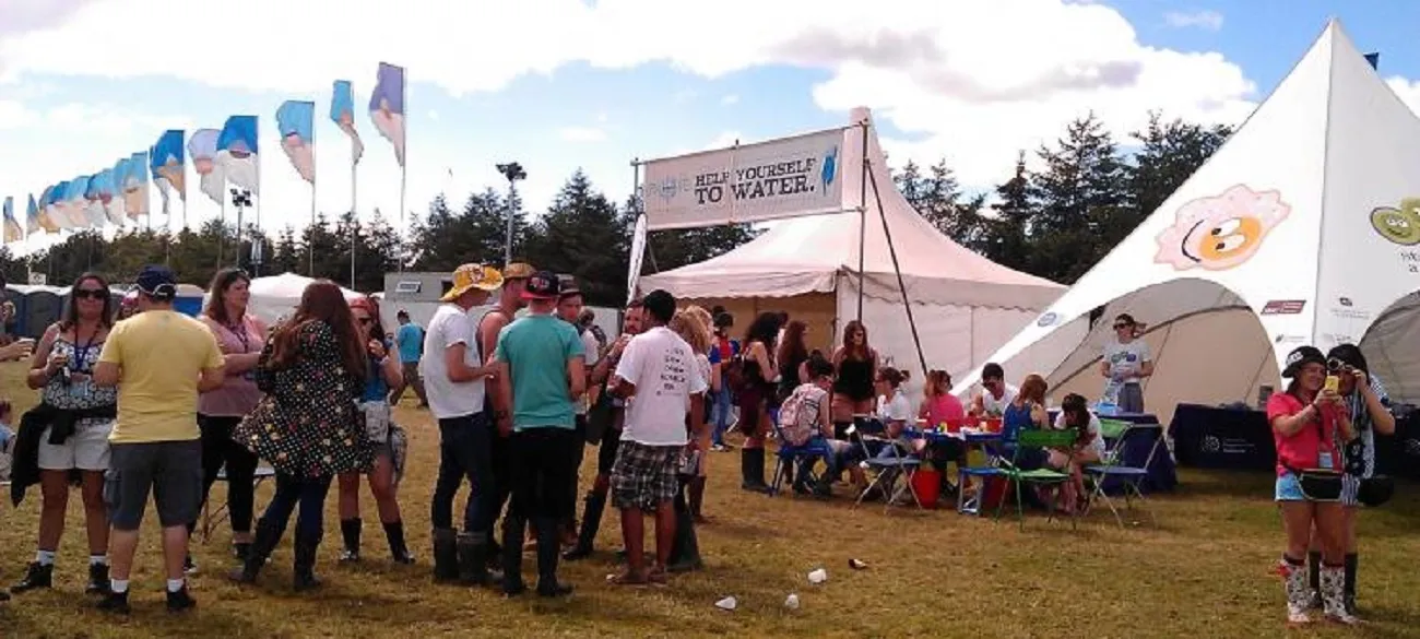 Hope Beyond Hype team at T in the Park