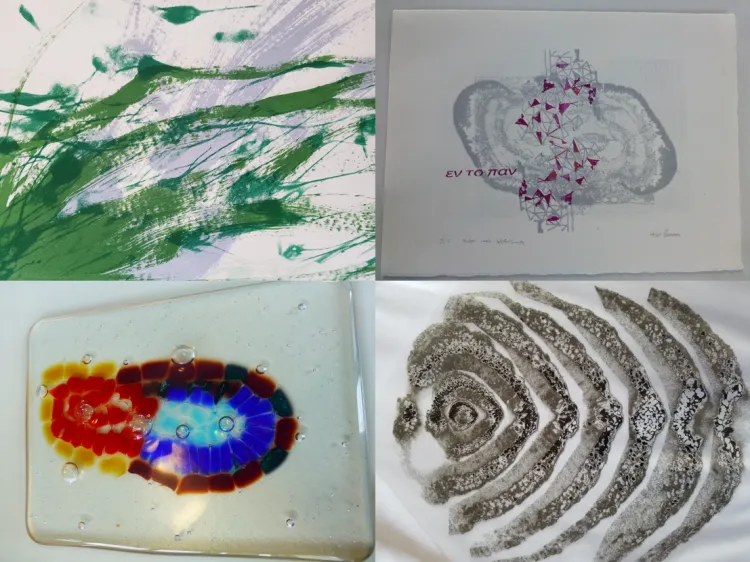 Art by Sabine Gogolok, Rosa Migueles, Julia Watson and Guillaume Blin