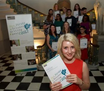 Sophie Quick, runner up in the Max Perutz Science Writing Competition 2017