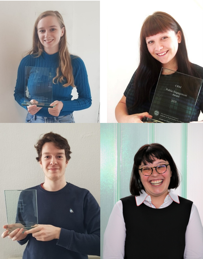 PhD Students who won prizes in 2020
